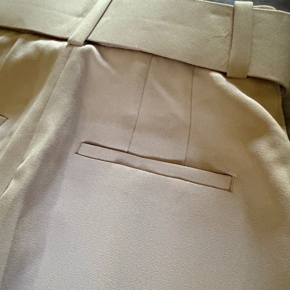 Zara Belted Darted Trousers | Size XS | Light Pink - Picture 5 of 7